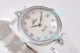 Swiss Replica Omega De Ville SS White MOP Dial Diamond Bezel Watch (2)_th.jpg